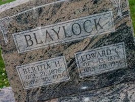 Edward B. Blaylock Edward B. Blaylock