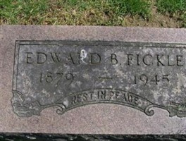 Edward B Fickle Edward B Fickle