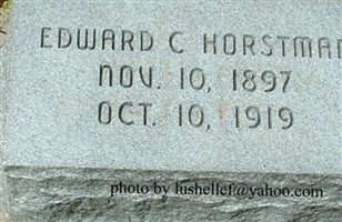 Edward C. Horstman Edward C. Horstman