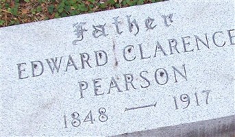 Edward Clarence Pearson Edward Clarence Pearson