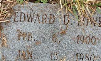 Edward D Lowe