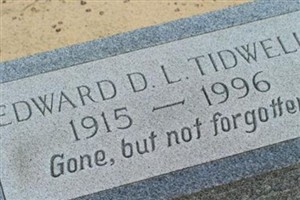 Edward D.L. Tidwell