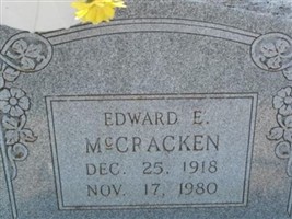 Edward E McCRACKEN Edward E McCRACKEN