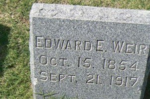 Edward E Weir Edward E Weir