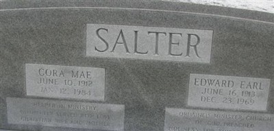Edward Earl Salter Edward Earl Salter