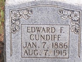 Edward F. Cundiff Edward F. Cundiff