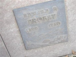 Edward F Probst Edward F Probst