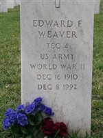 Edward F Weaver Edward F Weaver