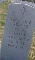 Edward F Weaver Edward F Weaver