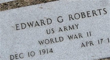 Edward G Roberts Edward G Roberts