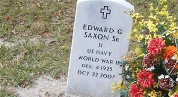 Edward G Saxon, Sr Edward G Saxon, Sr