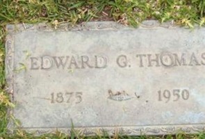 Edward G. Thomas Edward G. Thomas
