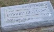 Edward George Lowe