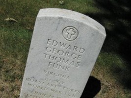 1st Sgt Edward George Thomas Funk 1st Sgt Edward George Thomas Funk