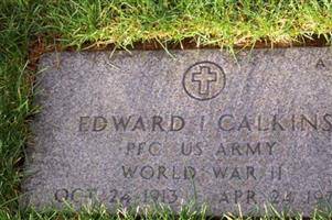 Edward I Calkins