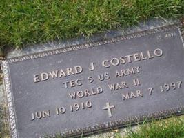 Edward J Costello