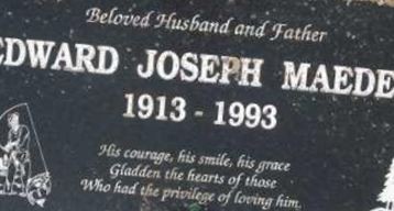 Edward Joseph Maeder