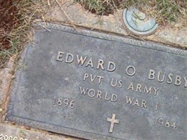 Edward O Busby Edward O Busby