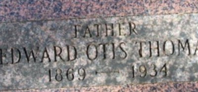Edward Otis Thomas Edward Otis Thomas