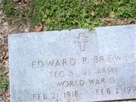 Edward P Brewer