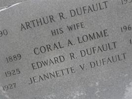 Edward R Dufault