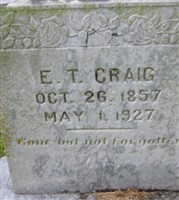 Edward T Craig Edward T Craig