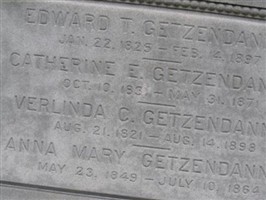 Edward T Getzendanner Edward T Getzendanner