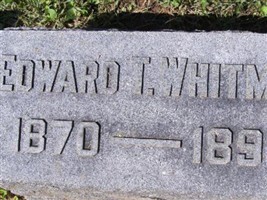Edward T Whitmer Edward T Whitmer
