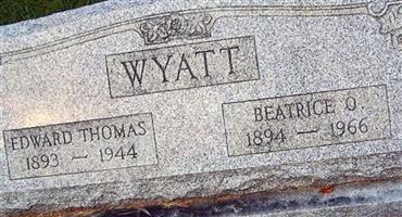 Edward Thomas Wyatt