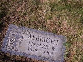 Edward W Albright