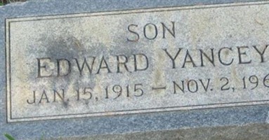 Edward Yancey Edward Yancey