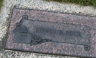 Edwin B Peck