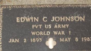 Edwin C Johnson