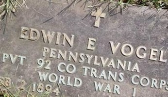 Edwin E. Vogel Edwin E. Vogel