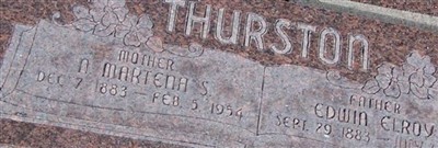 Edwin Elroy Thurston Edwin Elroy Thurston