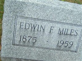 Edwin F. Miles Edwin F. Miles