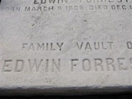 Edwin Forrest Edwin Forrest