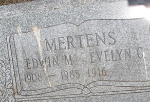 Edwin M Mertens Edwin M Mertens