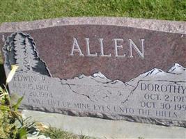 Edwin R Allen