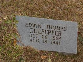 Edwin Thomas Culpepper