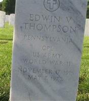 Edwin V Thompson