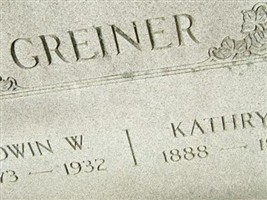 Edwin W Greiner Edwin W Greiner