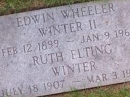 Edwin Wheeler Winter, II Edwin Wheeler Winter, II