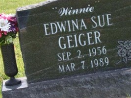 Edwina Sue "Winnie" Geiger