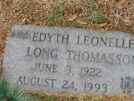Edyth Leonelle Long Thomasson