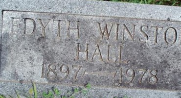 Edyth Winston Hall Edyth Winston Hall
