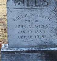 Edythe E. Kizer Wills Edythe E. Kizer Wills