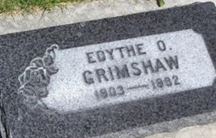Edythe Grimshaw Edythe Grimshaw