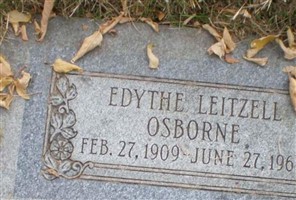Edythe Leizell H Osborne
