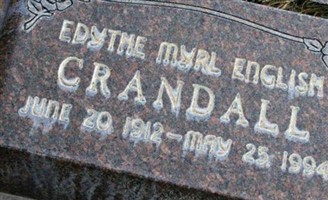 Edythe Myrl Engli Crandall